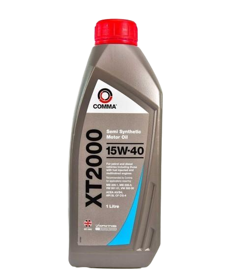 Моторное масло Comma XT2000 15W-40, 1л